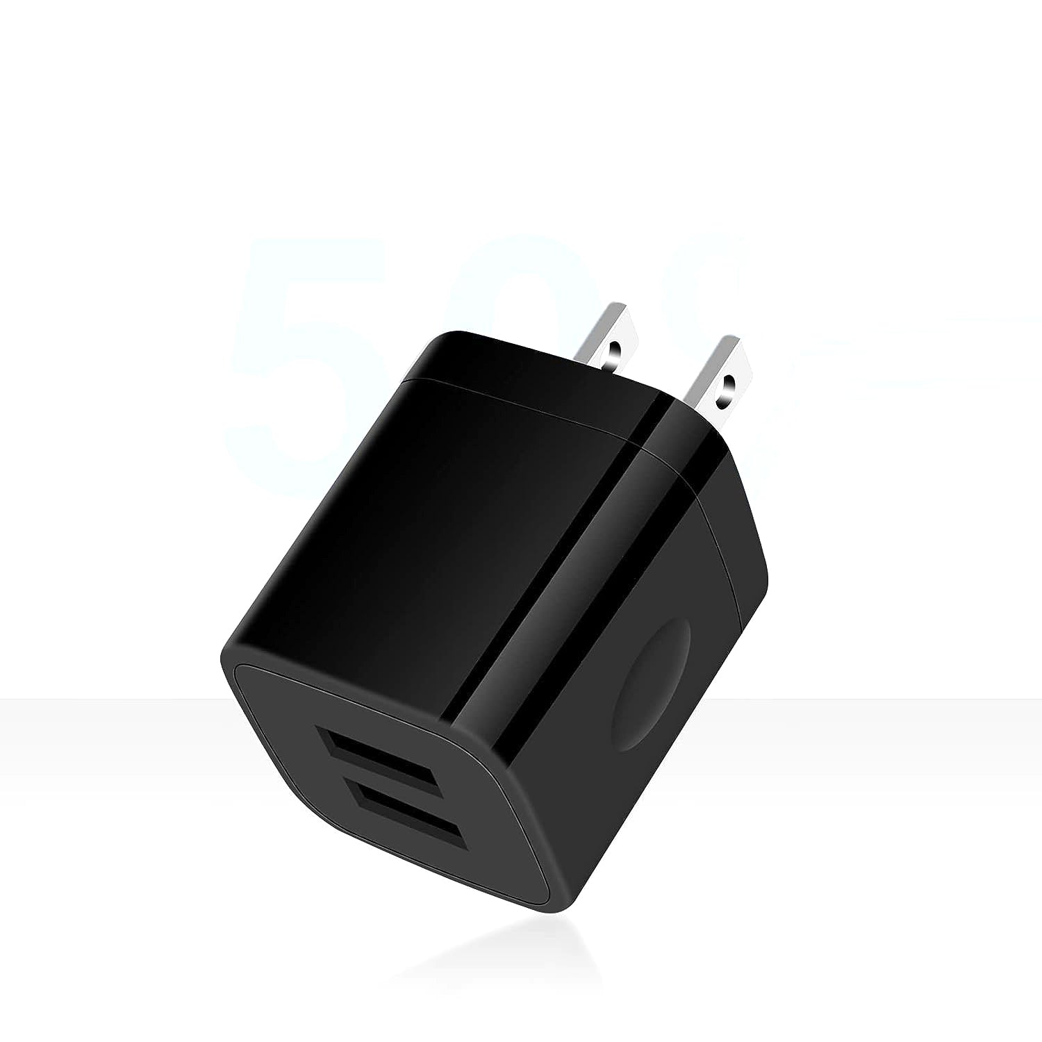 ADZERD USB Adapter Plug, USB Wall Charger, USB Electrical Plug 5V 2.1A