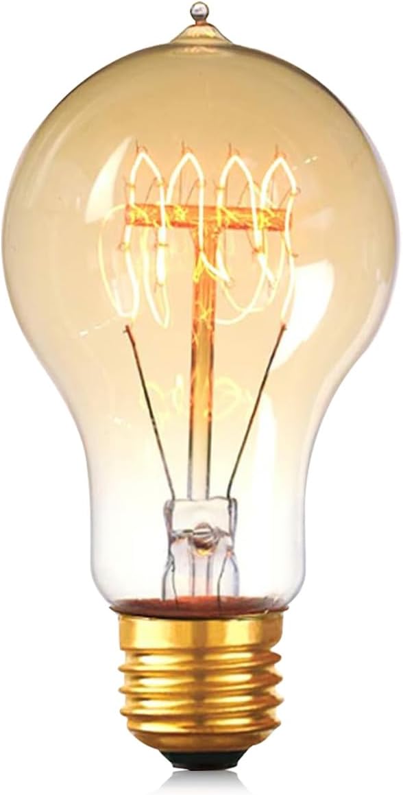 E26 Incandescent Bulbs – Amber Warm White Light