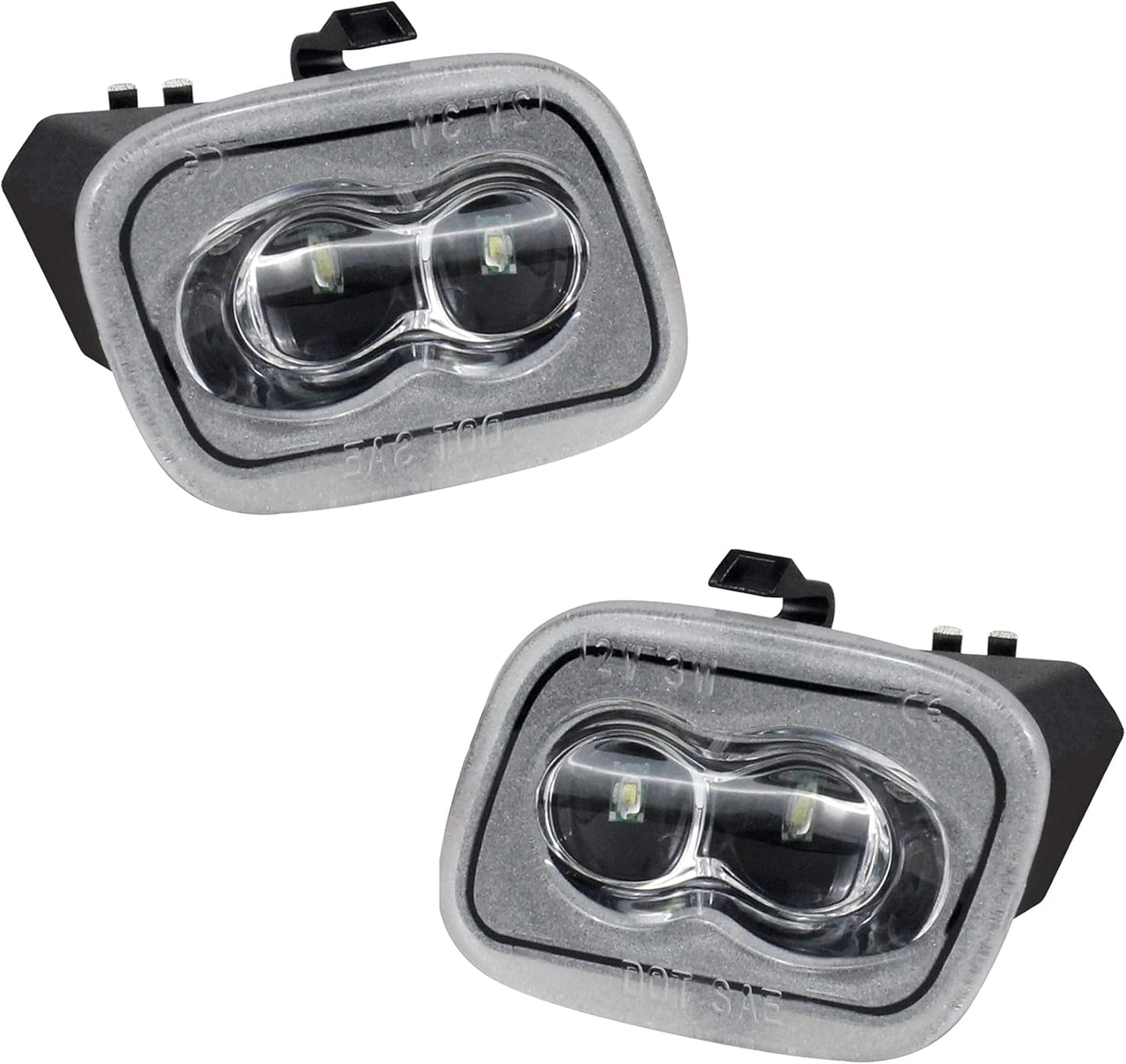 LED Side Mirror Puddle Lamp Assembly for Ford F-150 (2015-2021) & F-250/F-350 Super Duty (2017-2021)