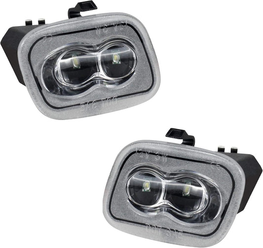 LED Side Mirror Puddle Lamp Assembly for Ford F-150 (2015-2021) & F-250/F-350 Super Duty (2017-2021)